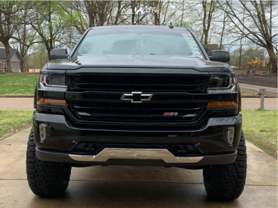 1 2018 Silverado 1500 Chevrolet Rough Country Suspension Lift 7in Arkon Off Road Alexander Black