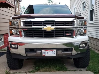 1 2014 Silverado 1500 Chevrolet Superlift Suspension Lift 95in Arkon Off Road Lincoln Chrome
