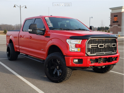 1 2015 F 150 Ford Bilstein Leveling Kit Arkon Off Road Lincoln Black Milled