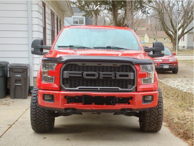 1 2015 F 150 Ford Bilstein Leveling Kit Arkon Off Road Lincoln Black Milled