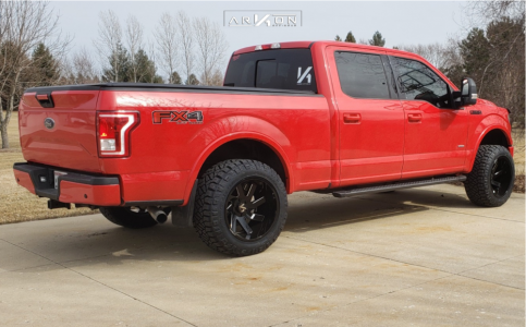1 2015 F 150 Ford Bilstein Leveling Kit Arkon Off Road Lincoln Black Milled