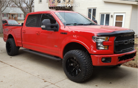 1 2015 F 150 Ford Bilstein Leveling Kit Arkon Off Road Lincoln Black Milled