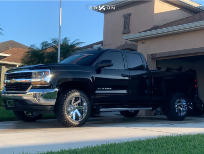 1 2018 Silverado 1500 Chevrolet Motofab Leveling Kit Arkon Off Road Lincoln Chrome