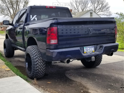 1 2013 1500 Ram Zone Suspension Lift 6in Arkon Off Road Lincoln Black Milled