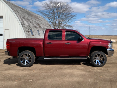1 2013 Silverado 1500 Chevrolet Rough Country Suspension Lift 35in Arkon Off Road Lincoln Chrome