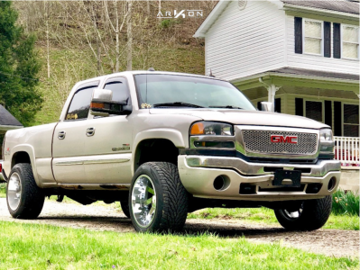 1 2005 Sierra 2500 Hd Gmc Stock Stock Arkon Off Road Lincoln Chrome