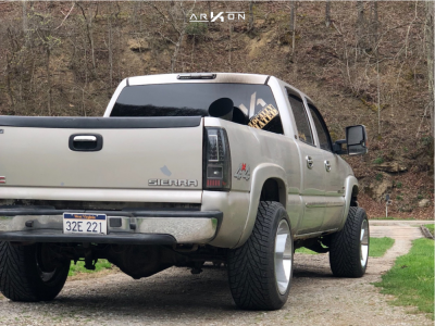 1 2005 Sierra 2500 Hd Gmc Stock Stock Arkon Off Road Lincoln Chrome