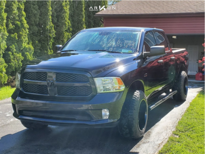 1 2013 1500 Ram Rough Country Leveling Kit Arkon Off Road Lincoln Black