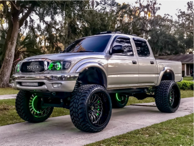 2001 Toyota Tacoma - 24x14 -81mm - ARKON OFF-ROAD Alexander - Suspension Lift 10" - 35" x 13.5"