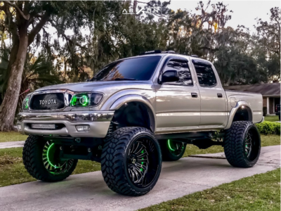 1 2001 Tacoma Toyota Mix Of Brands Suspension Lift 10in Arkon Off Road Alexander Black