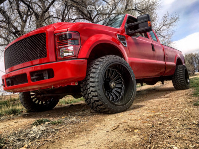 1 2008 F 250 Super Duty Ford Stock Stock Arkon Off Road Alexander Black