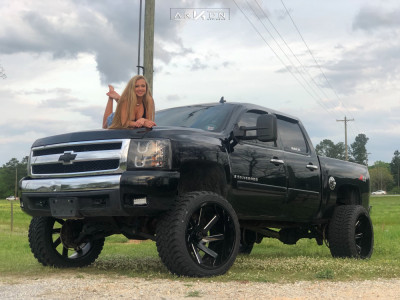 1 2008 Silverado 1500 Chevrolet Bds Suspension Lift 65in Arkon Off Road Lincoln Black