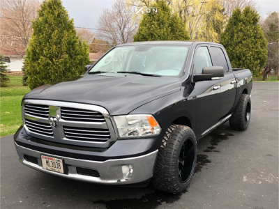 2013 Ram 1500 - 20x12 -51mm - ARKON OFF-ROAD Lincoln - Air Suspension - 33" x 12.5"