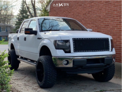 1 2012 F 150 Ford Rough Country Suspension Lift 6in Arkon Off Road Lincoln Black