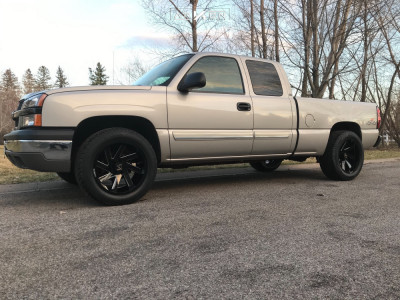1 2004 Silverado 1500 Chevrolet Amazon Level 2in Drop Rear Arkon Off Road Lincoln Machined Accents