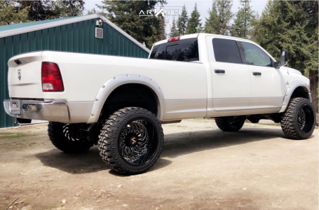 1 2011 3500 Ram Zone Suspension Lift 6in Arkon Off Road Crown Series Victory Black