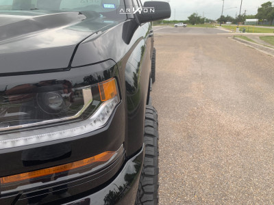 1 2018 Silverado 1500 Chevrolet Leveling Kit Leveling Kit Arkon Off Road Cleopatra Black