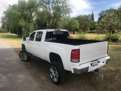 1 2007 Sierra 2500 Hd Gmc Fox Suspension Lift 7in Arkon Off Road Crown Series Victory Chrome
