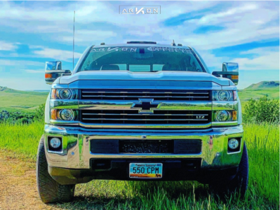 1 2015 Silverado 2500 Hd Chevrolet Stock Leveling Kit Arkon Off Road Alexander Black