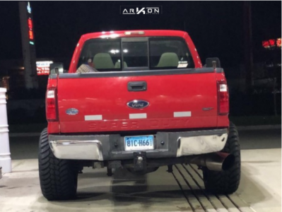 1 2008 F 350 Super Duty Ford Motofab Leveling Kit Arkon Off Road Alexander Black