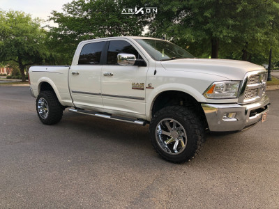 2016 Ram 2500 - 20x12 -51mm - ARKON OFF-ROAD Lincoln - Leveling Kit - 35" x 12.5"