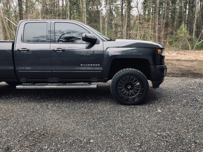1 2016 Silverado 1500 Chevrolet Motofab Leveling Kit Arkon Off Road Alexander Black