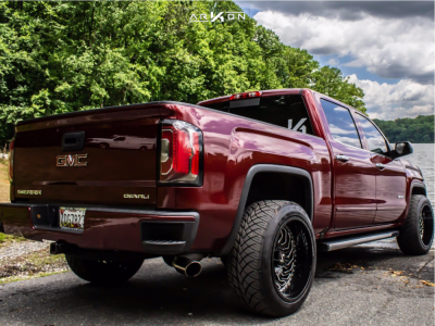 1 2017 Sierra 1500 Gmc Stock Stock Arkon Off Road Crown Series Victory Black