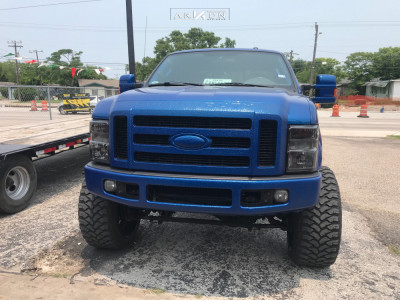 1 2010 F 250 Super Duty Ford Rough Country Lowered 6 F 8 R Arkon Off Road Crown Series Victory Black