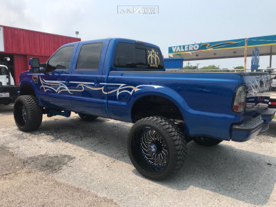 1 2010 F 250 Super Duty Ford Rough Country Lowered 6 F 8 R Arkon Off Road Crown Series Victory Black