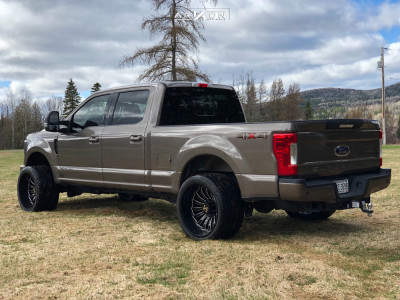 1 2018 F 250 Super Duty Ford Stock Level 2in Drop Rear Arkon Off Road Alexander Machined Accents