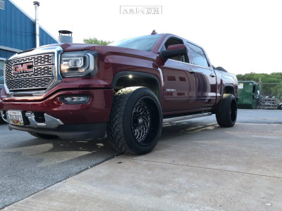 1 2017 Sierra 1500 Gmc Stock Stock Arkon Off Road Crown Series Victory Machined Accents