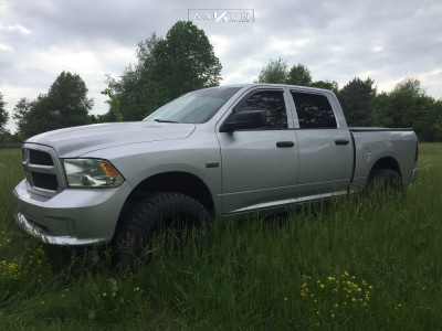 1 2013 1500 Ram Rough Country Suspension Lift 4in Arkon Off Road Lincoln Machined Black