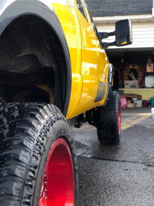 1 2006 F 250 Super Duty Ford Skyjacker Suspension Lift 6in Arkon Off Road Crown Series Victory Red