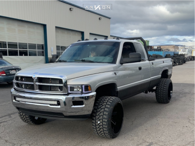 1 2000 Ram 2500 Dodge Fabtech Leveling Kit Arkon Off Road Lincoln Machined Black