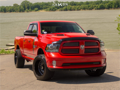 1 2014 Ram 1500 Dodge Stock Stock Arkon Off Road Alexander Black