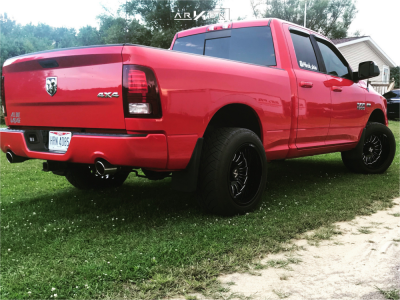 1 2014 Ram 1500 Dodge Stock Stock Arkon Off Road Alexander Black