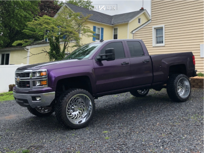 1 2014 Silverado 1500 Chevrolet Pro Comp Suspension Lift 4in Arkon Off Road Crown Series Victory Chrome