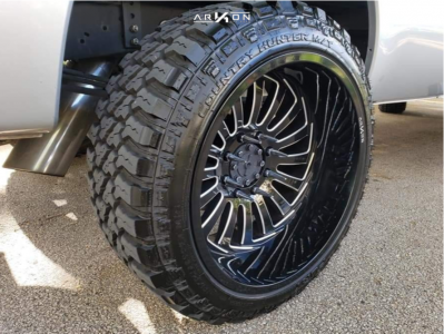 1 2015 F 250 Super Duty Ford Bilstein Leveling Kit Arkon Off Road Alexander Black Milled