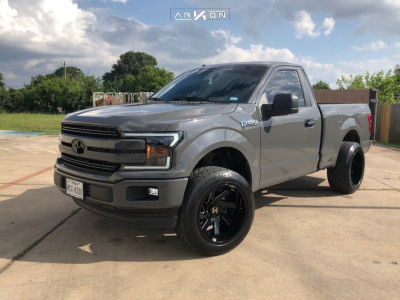 1 2018 F 150 Ford Mammoth Leveling Kit Arkon Off Road Lincoln Black