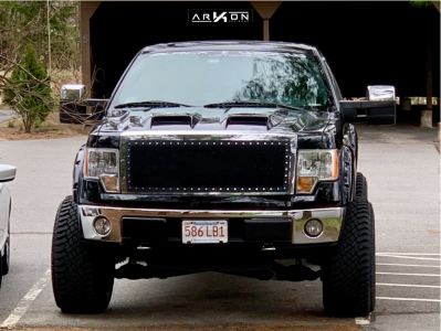 1 2010 F 150 Ford Rough Country Suspension Lift 6in Arkon Off Road Alexander Machined Accents