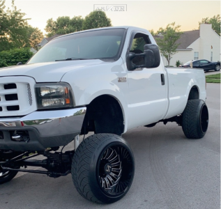 1 2000 F 250 Super Duty Ford Skyjacker Suspension Lift 65in Arkon Off Road Alexander Machined Black