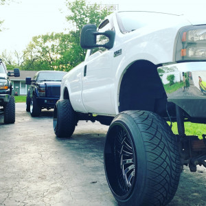 1 2000 F 250 Super Duty Ford Skyjacker Suspension Lift 65in Arkon Off Road Alexander Machined Black