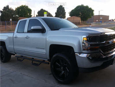 1 2018 Silverado 1500 Chevrolet Leveling Kit Air Suspension Arkon Off Road Lincoln Black