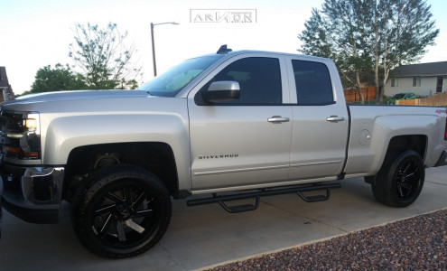 1 2018 Silverado 1500 Chevrolet Leveling Kit Air Suspension Arkon Off Road Lincoln Black