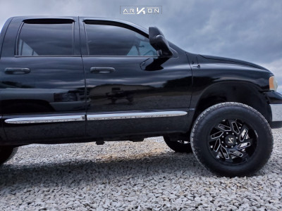 1 2003 Ram 2500 Dodge Billstein Leveling Kit Arkon Off Road Cleopatra Black