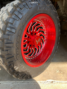 1 2014 F 250 Super Duty Ford Southern Truck Suspension Lift 6in Arkon Off Road Crown Series Victory Red