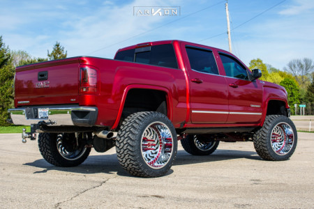 1 2018 Sierra 1500 Gmc Mcgaughys Suspension Lift 9in Arkon Off Road Crown Series Victory Chrome