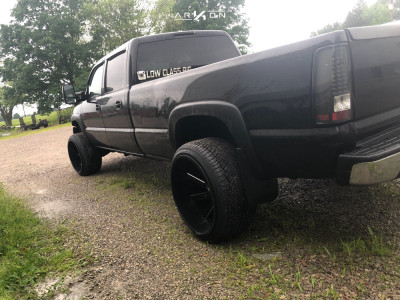 1 2002 Silverado 2500 Hd Chevrolet Stock Stock Arkon Off Road Lincoln Black