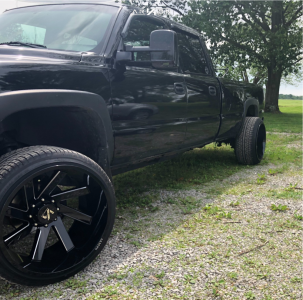 1 2002 Silverado 2500 Hd Chevrolet Stock Stock Arkon Off Road Lincoln Black