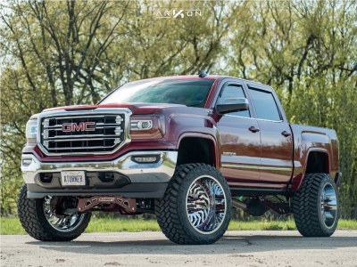 1 2018 Sierra 1500 Gmc Mcgauphys Cognito Suspension Lift 9in Arkon Off Road Crown Series Victory Chrome